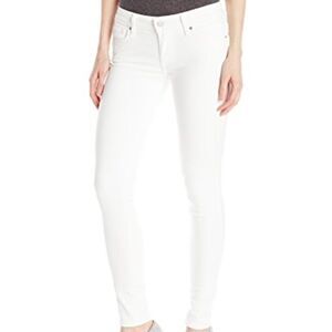 Levi's 711 White Skinny Jeans